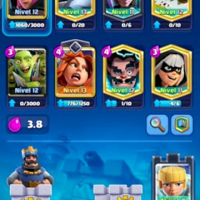 CONTA DE CLASH FULL, 1.5K DE GEMAS, 6k DE TROFEUS, EMOTES, SKIN DE TORRE,BARATA
