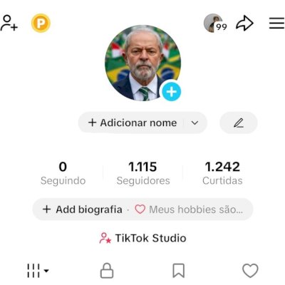 CONTA TIK TOK 1,1K SEG E 1,2K DE CURTIDAS (CONTAS TIK TOK)