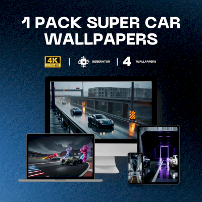 Pack Super Car - 4k Wallpapers