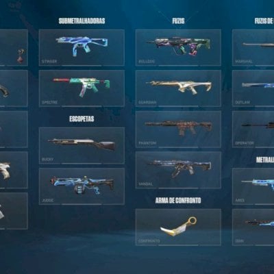 Conta Valorant - mais de 2k e 500 gastos