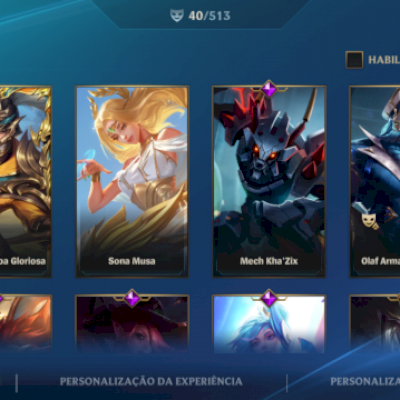 Vendo Conta De Wild Rift, top 200 Camile, temporada passada mestre e Gwen.