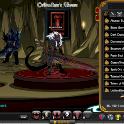 Conta feminina de lvl 100 farmada e forte, com gmail alterável.