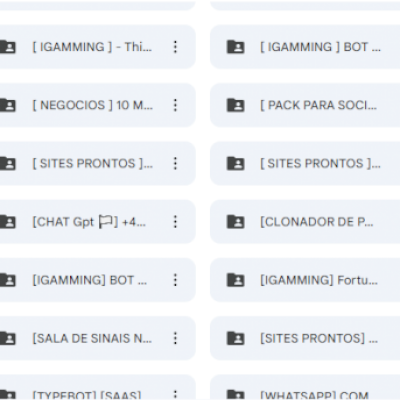 Ferramentas Poderosas no PACK Google Drive: Tudo Que Você Precisa em Um Só Lugar