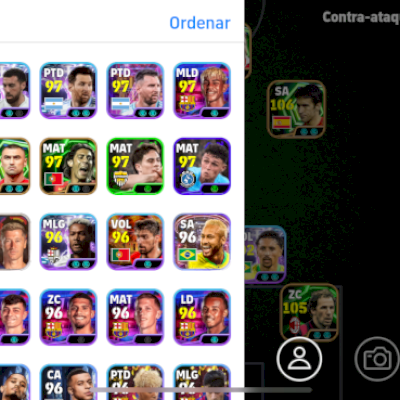 ⚽ Conta eFootball OVERALL 3206 – Time MUITO Forte + Completa