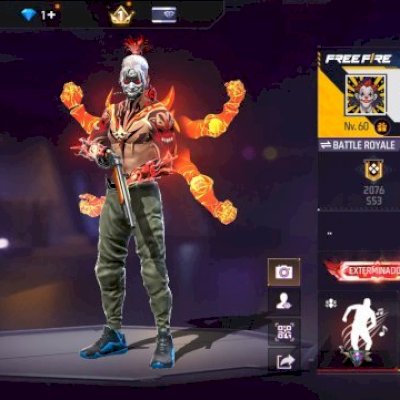 CONTA FREE FIRE À VENDA 🔥 VÁRIAS SKINS E CONJUNTOS