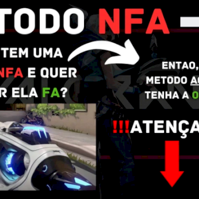 MÉTODO NFA PRA FA 99% FUNCIONAL!