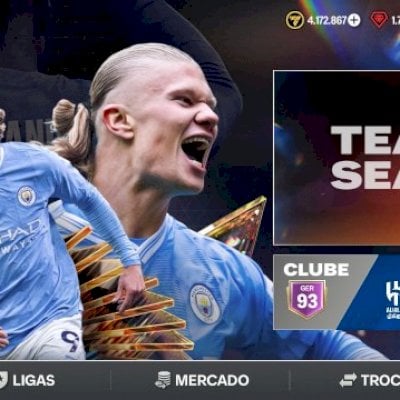 Conta FC mobile, com gear 93 e mais de 100 jogadores