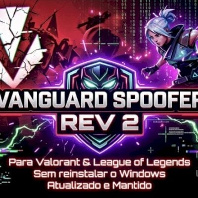 Vanguard Spoofer Rev 2. (Retira Ban Tpm) Vitalicio - League of Legends LOL