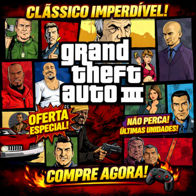 GTA III – Clássico da Rockstar | Pronto pra Jogar | Oferta Imperdível