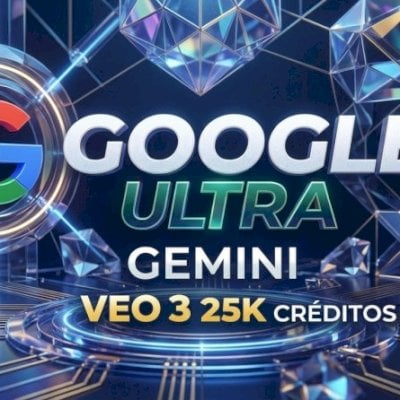 VEO 3.1 - GEMINI ULTRA - 25K DE CRÉDITOS FLOW