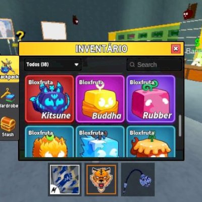 Conta de blox fruits com yoru e muito mais