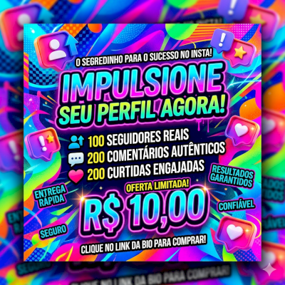 🚀 IMPULSIONE SEU INSTAGRAM DE FORMA PROFISSIONAL! 🚀