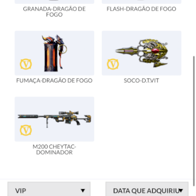 CONTA 2 ESTRELAS 11 VIPS E VÁRIAS M.N