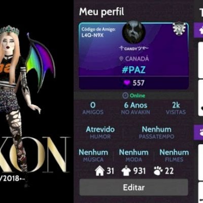 AVAKIN LIFE - CONTA FEMININA BOA LEVEL 29