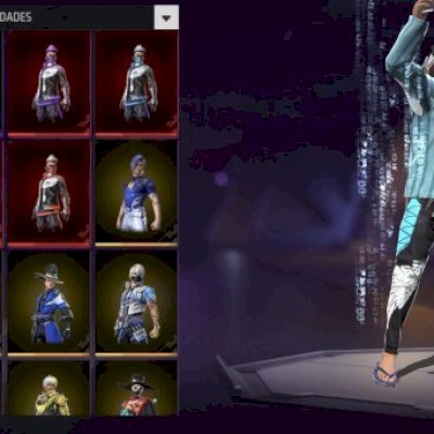 CONTA FREE FIRE - PRIME 8