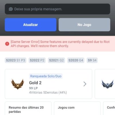 Conta do lol com mais de 150 skins