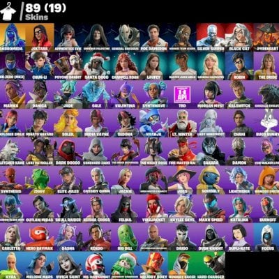 Conta Fortnite | 89 Skins | Chun-Li | Soleil | Chani(Duna) | Chappel Roan