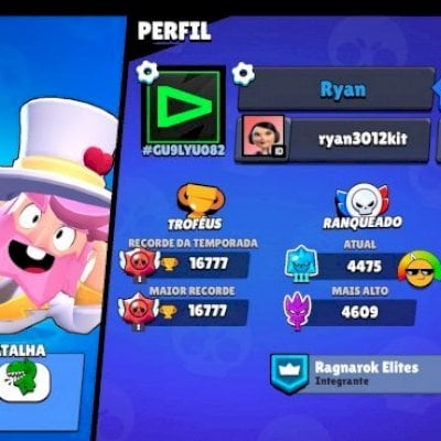 Conta brawl stars promoção!!