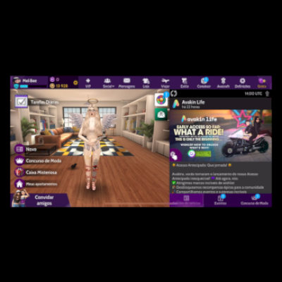 CONTA DE AVAKIN FEMININA