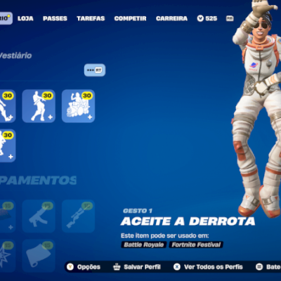 Conta Fortnite Season 3 Capítulo 1 INCOMPLETO RARA