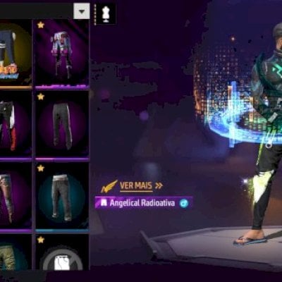 Conta braba pra sair rapido com Angelical verde e vermelha + 500 peitas