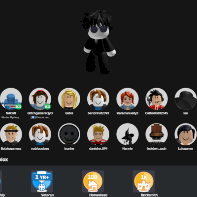 VENDO CONTA MUITO BOA DE ROBLOX UPADA EM VÁRIAS JOGOS