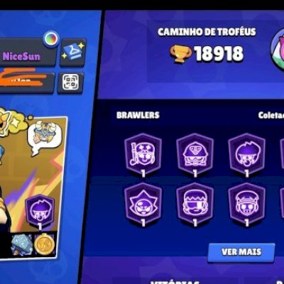 CONTA DE BRAWL STARS 18K DE TROFEUS