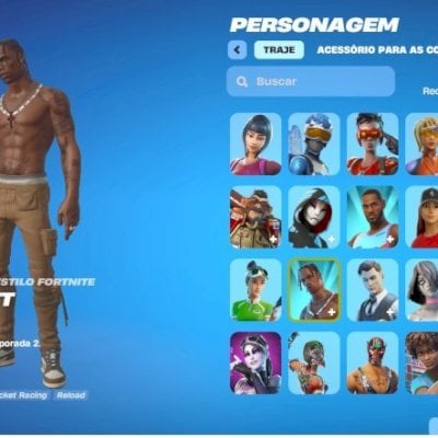⚡ CONTA OG FORTNITE | TRAVIS SCOTT + SALVE O MUNDO (V-BUCKS) + | +280 SKINS
