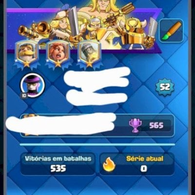 Conta Clash Royale Top