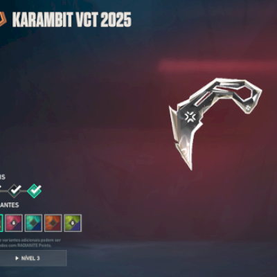 CONTA NVL 47 C/ KARAMBIT VCT 2025
