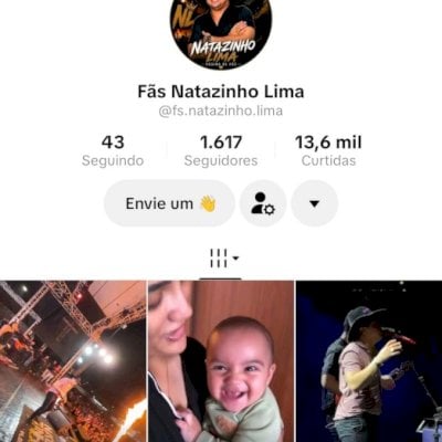 Vendo conta do tik Tok engajada