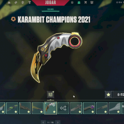 Conta de valorant com varias skins e imortal