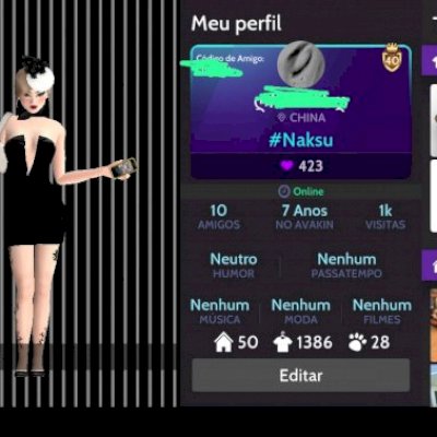 Conta lv40 com muitos itens raros 1k de roupas e 50 casas decoradas