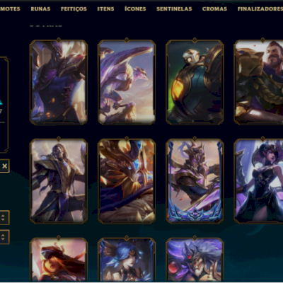 Conta de league of legends desde 2013