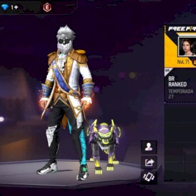 CONTA DE FF GEMADA LVL 71