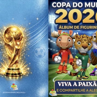 ÁLBUM DE FIGURINHAS COPA 2026