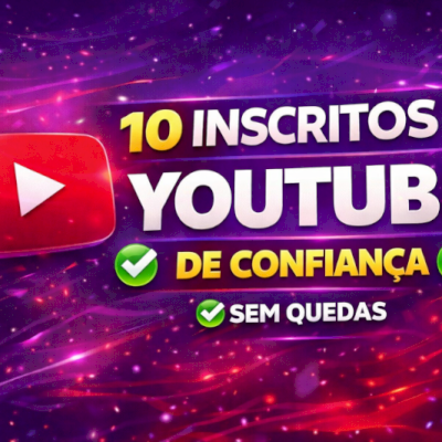 10 INSCRITOS YOUTUBE FORMA TOTALMENTE SEGURA