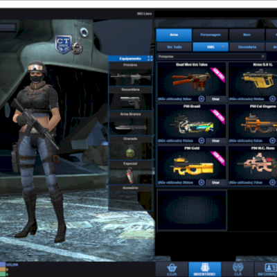 Conta PB 65% KD 54% HS Bastante itens e armas com bastante dias, personagens etc