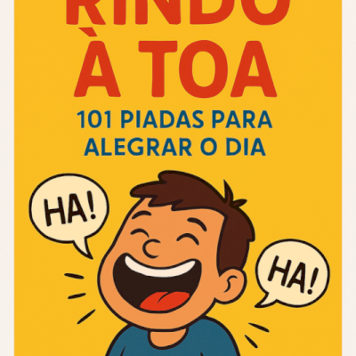 Livro de Piadas Rindo à Toa - 101 Piadas para Alegrar o Dia