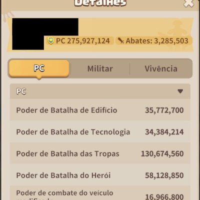 CONTA DARK WAR 290M PC - INDUSTRIAL I - SERV 177 + R$8,000.00 (INVESTIDOS)