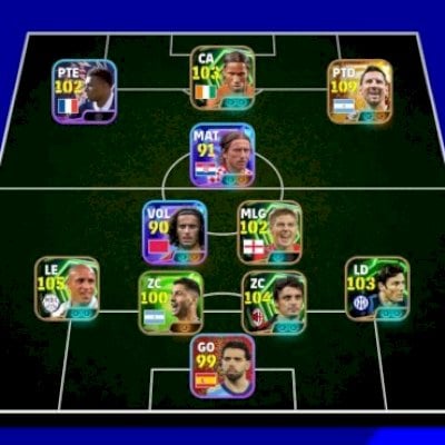 mbl/pack FRA, messi 109, drogba, modric, bouaddi, r. carlos, zanetti, oddo e +++