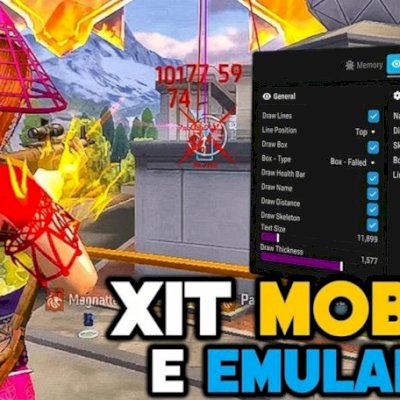 🚀 FREE FIRE PAINEL COM BYPASS 🔥 VITALÍCIO! 📲 FUNCIONA EM MOBILE E EMULADOR ✨