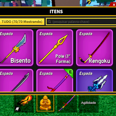 Vendo conta de blox fruits