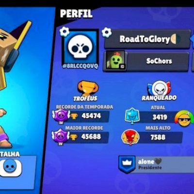 Conta de braw stars Rara e exclusiva 🔥🔥💸👀