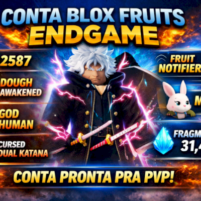 CONTA BLOX FRUITS ENDGAME + DOUGH AWAKEN + NOTIFIER