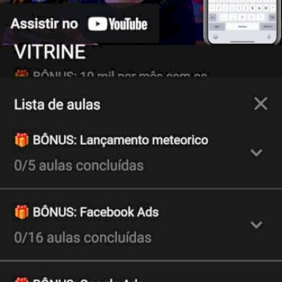 VENDO CURSO DO CAIO MARTINS DE 250,00 REAIS POR 35 REAIS