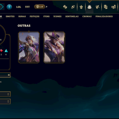 Esmeralda 2 com 100 Champs e 18 Skins
