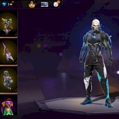 Free Fire Naruto Sasuke e muito mais