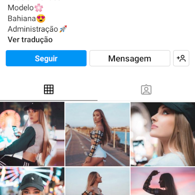 Conta com 1k de seguidores mundiais e 8 fotos(olhar a descrição)