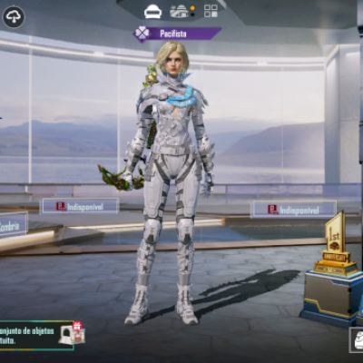 Conta rara pugb mobile cheia de itens e conquistas impossíveis